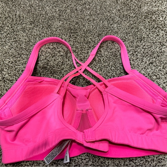 VSX Pink Sports Bra with Criss-Cross Straps - Picture 2 of 3